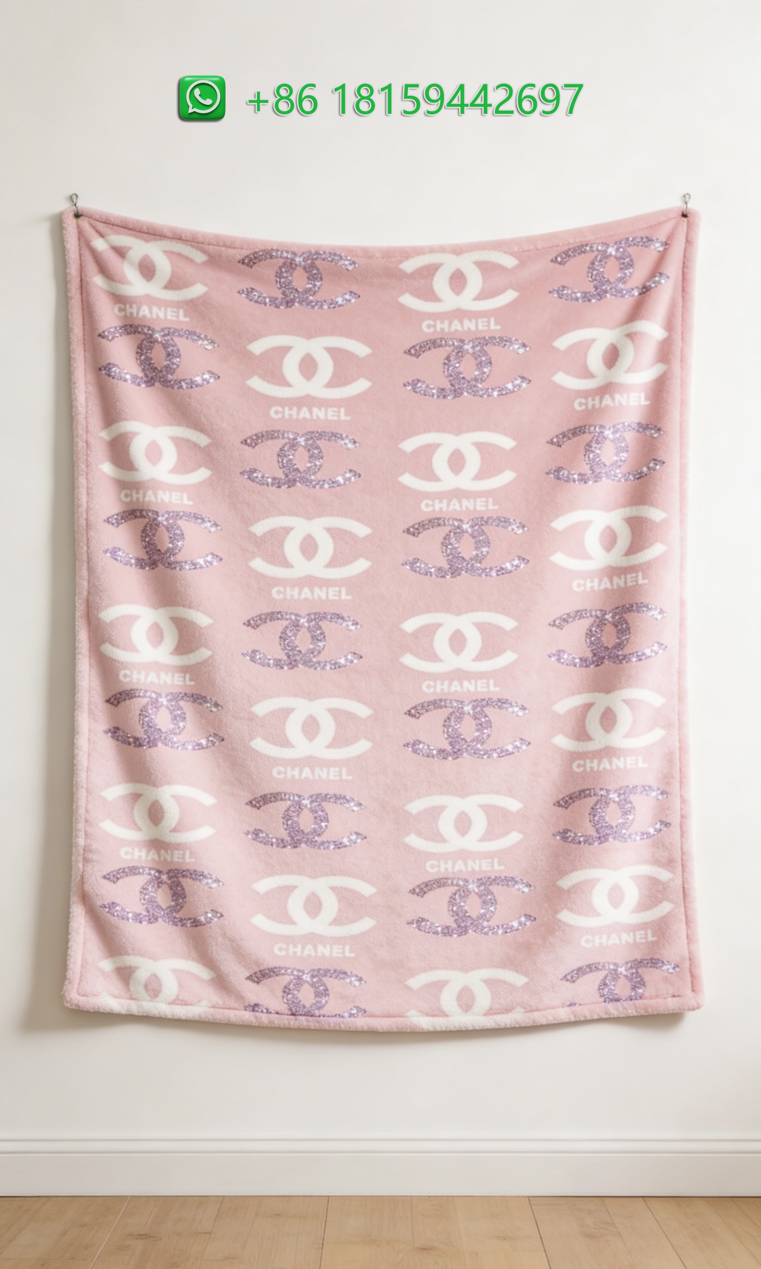 Chanel Throw Blankets